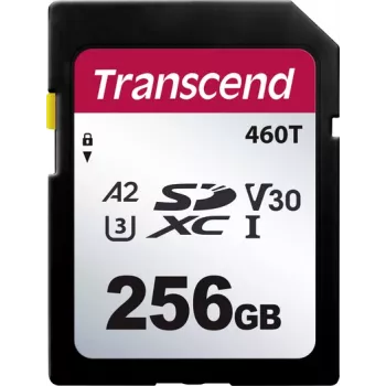 Transcend TS256GSDC460T-VS1 cartão SD retail 256 GB (TS256GSDC460T-VS1)