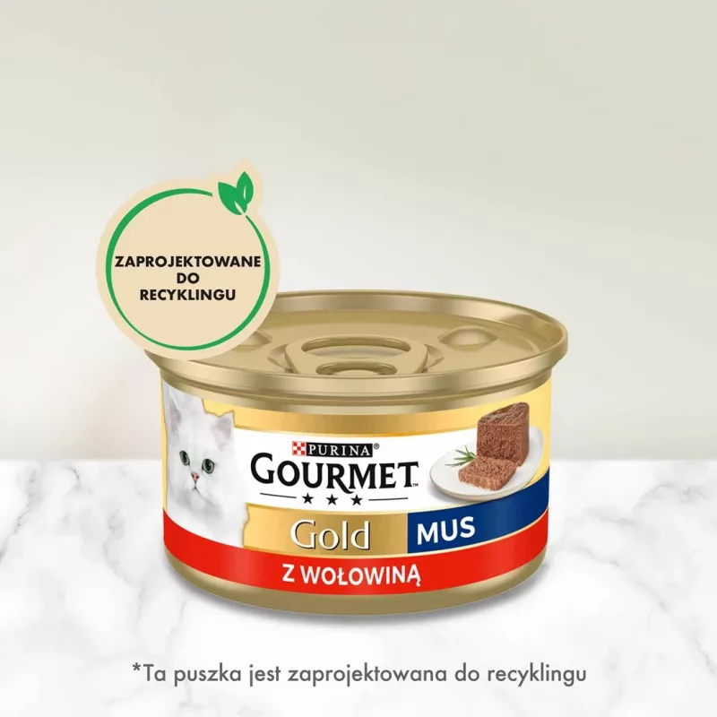 GOURMET Gold Rind – comida húmida para gatos – 85 g