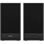 Altifalante multimédia SVEN SPS-702 (estéreo, 40W, 40Hz-22Hz, pele preta)