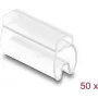Marcadores de cabos Delock para diâmetro de cabo 4 - 7 mm 50 peças transparente (80951)