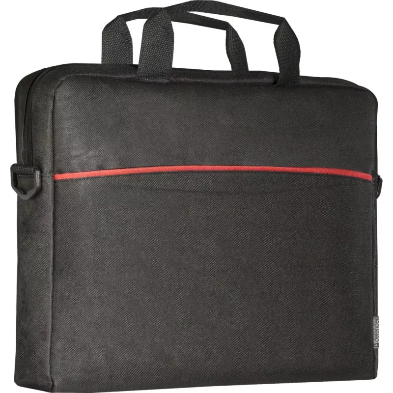 Pasta DEFENDER Defender Lite para portáteis 39,6 cm (15,6 polegadas), poliéster, preto, 430×310×80 mm