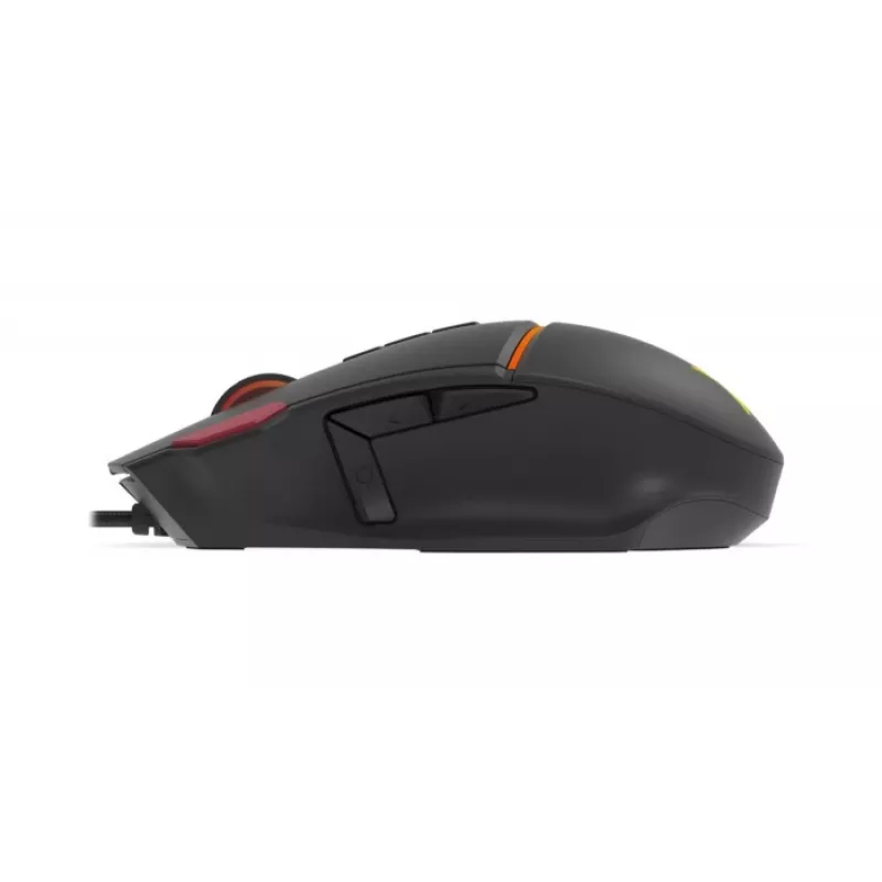 Rato KRUX Fuze Pro para destros USB Type-A ótico 12000 DPI