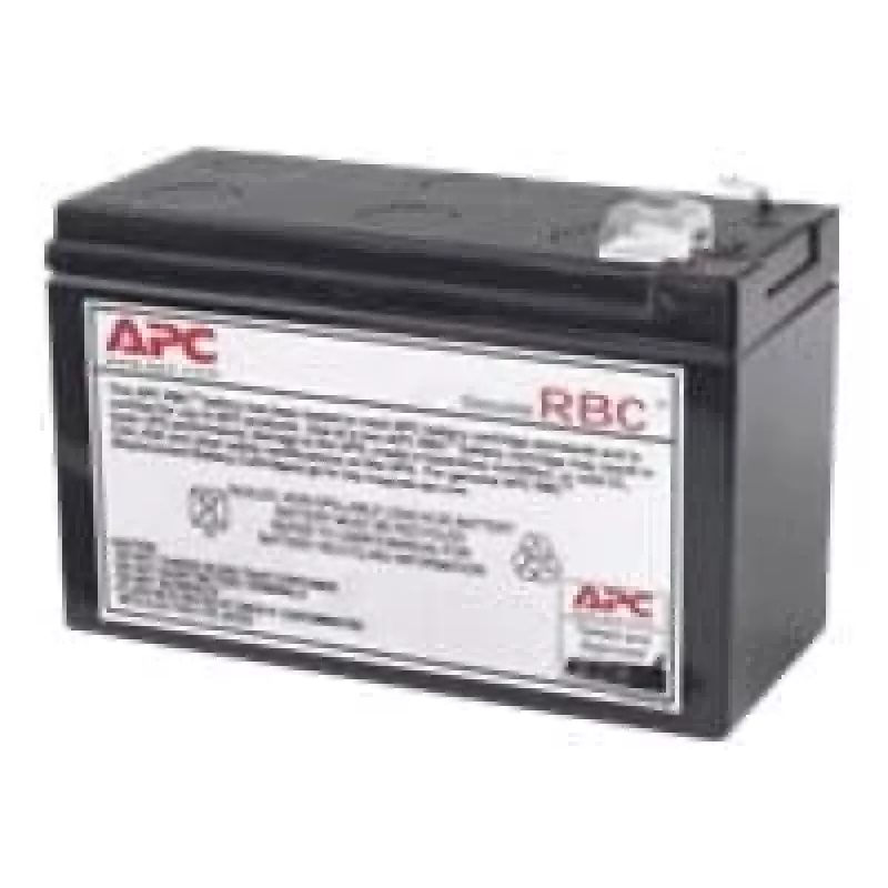 Cartucho de substituição de bateria APC APCRBC110 (OEM), Chumbo-ácido selado (VRLA), 1 unid., 84 VAh, Preto, RoHS, 2,5 kg