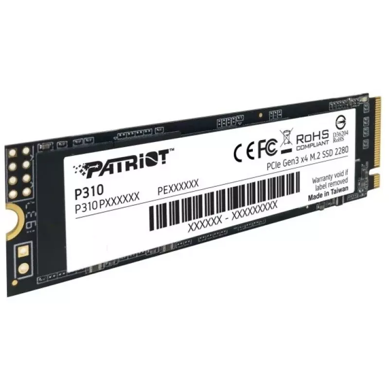 Unidade de armazenamento Patriot P310P192TM28 1,92 TB PCIe 3.0 x4 (NVMe)