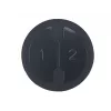 Beper P102ROB001 picador de alimentos, recipiente de vidro de 1,5 l, 500 W, 2 velocidades, 4 lâminas de aço inoxidável, aço inoxidável / preto