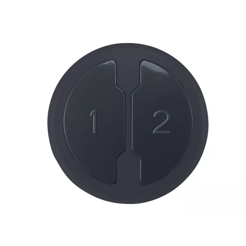 Beper P102ROB001 picador de alimentos, recipiente de vidro de 1,5 l, 500 W, 2 velocidades, 4 lâminas de aço inoxidável, aço inoxidável / preto