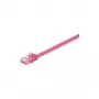 Cabo de rede Microconnect UTP603PI rosa 3 m Cat6 U/UTP (UTP)