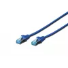 Cabo de rede Digitus CAT 5e SF/UTP RJ-45 Cat5e 1 m azul