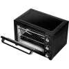 Forno de mesa elétrico MPM MPE-17/T – 48 L, 1800 W, convecção, termostato, espeto rotativo