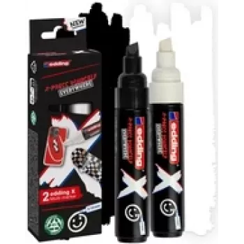 Conjunto de marcadores Edding Multimarker 4-6900-2-1, ponta 2,0–10,0 mm, cores sortidas