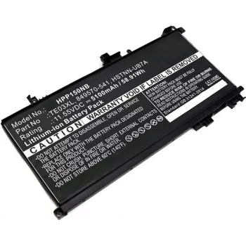 Bateria CoreParts para portátil HP, bateria, HP, Pavilion 15 UHD, Pavilion 15-BC
