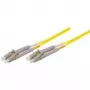 Tecline exertis Connect - Cabo patch - LC monomodo (M) para LC monomodo (M) - 0,5 m - fibra ótica - 9/125 micrómetros - OS2 - amarelo (39989300)