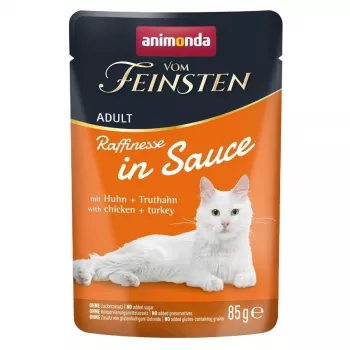 ANIMONDA VF Raffinesse em molho com frango+peru 85g