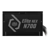 Elite NEX 230V 700, 700 W, 200 - 240 V, 47 - 63 Hz, 5 A, ativa, 110 W