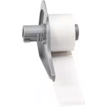 Brady, M7-96-427, vinil, autolaminado, branco/transparente, mate, 25,40 x 9,53 (19,05) mm, para diâmetro de cabo de 2,00 – 3,00 mm, permanente (250 unid.) (174660)