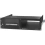 Caixa rackmount Sonnet xMac Studio 3U preta suporte para SSD