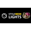 Luz de espelho LED Neon MANTA MASNL129WH — gato com laço, destaque neon decorativo