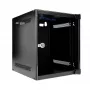 EXTRALINK LITE 6U 10 280X310 Armário de rack de parede preto