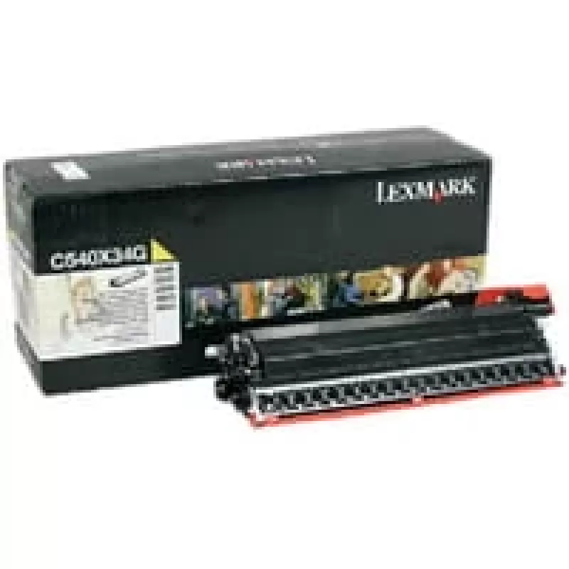 Lexmark - Kit de revelador amarelo - 30000 páginas - para C540, 543, 544, 546, X543, 544, 546, 548 (0C540X34G)