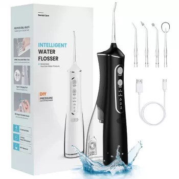 Irrigador oral Extralink L8 preto 2000mAh IPX7 irrigador oral