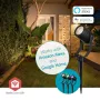 Iluminação exterior Nedis ZBLOS10RGBW3 Candeeiro de chão para exterior LED 9 W G