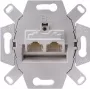 Tomada de rede 2 x RJ-45 JUNG UAE 8-8 UPOK6