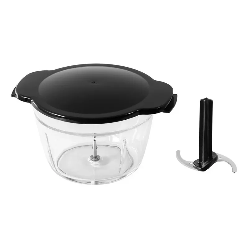 Picadora elétrica Russell Hobbs 27130-56 0,5 L 200 W preto, vermelho, transparente