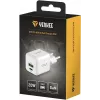 Carregador de rede USB-C/A YENKEE YAC G38 20W 3A Power Delivery (USB‑C e USB‑A)