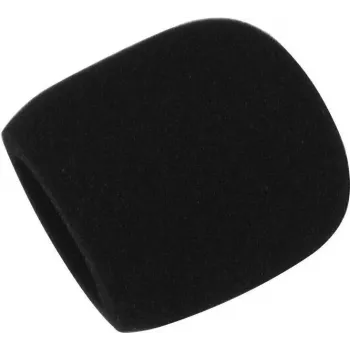 Proteção antivento para microfone Omnitronic 6000621N, preta, para cabeças de microfone Ø40–50 mm