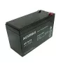 Bateria VRLA AGM EMU AV 9-12 T2 — 12 V, 9 Ah, sem manutenção, resistente a vibrações