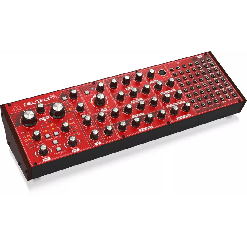 Behringer NEUTRON sintetizador analógico, vermelho