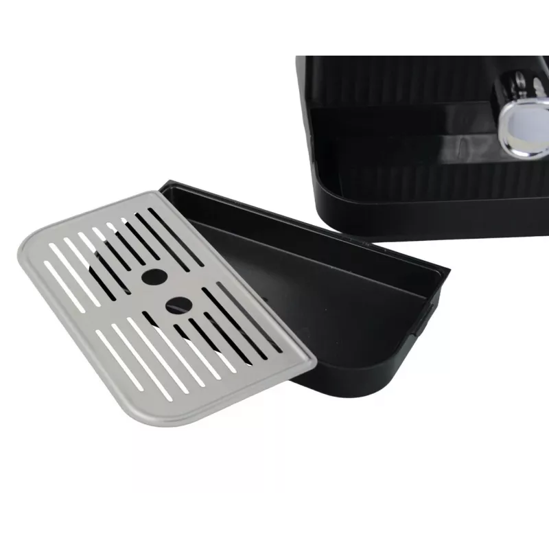 Máquina de café expresso ESPERANZA EKC011 — depósito de água de 1,8 L, 850 W, 20 bar, controlo tátil, espumador de leite