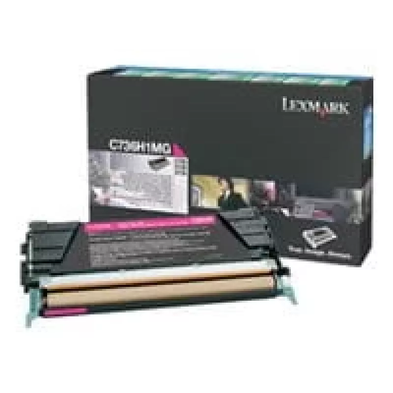 Lexmark - Cartucho de toner - Alta capacidade - 1 x magenta - 10000 páginas - LRP / LCCP (0C736H1MG)