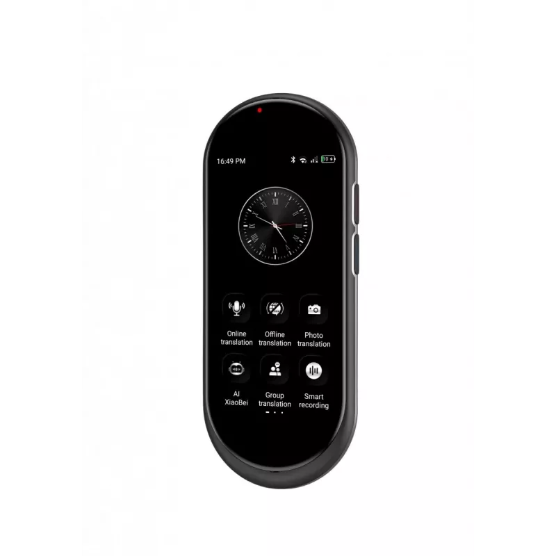 Tradutor de voz portátil MAXCOM MT100 4G, tradução de voz multilingue, dispositivo de mão compacto