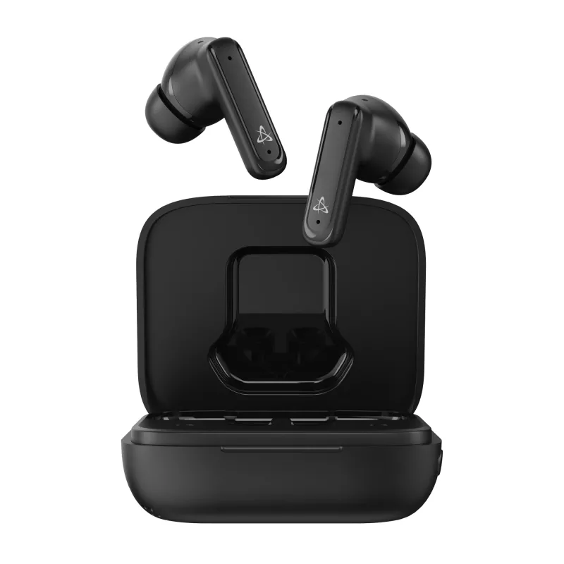 Auscultadores SBOX EB-TWS08-B ecrã tátil preto