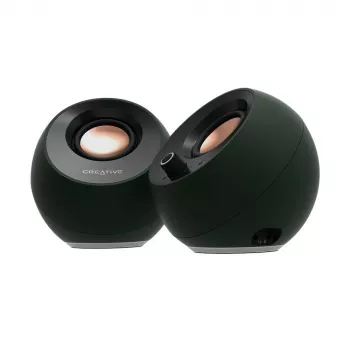 Creative Labs Creative Pebble Pro - colunas - para PC - 2.0 canais - sem fios - Bluetooth - USB - 30 Watt (total) (51MF1710AA000)