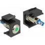 Delock 86463 Keystone LED, verde, 6 V, plano