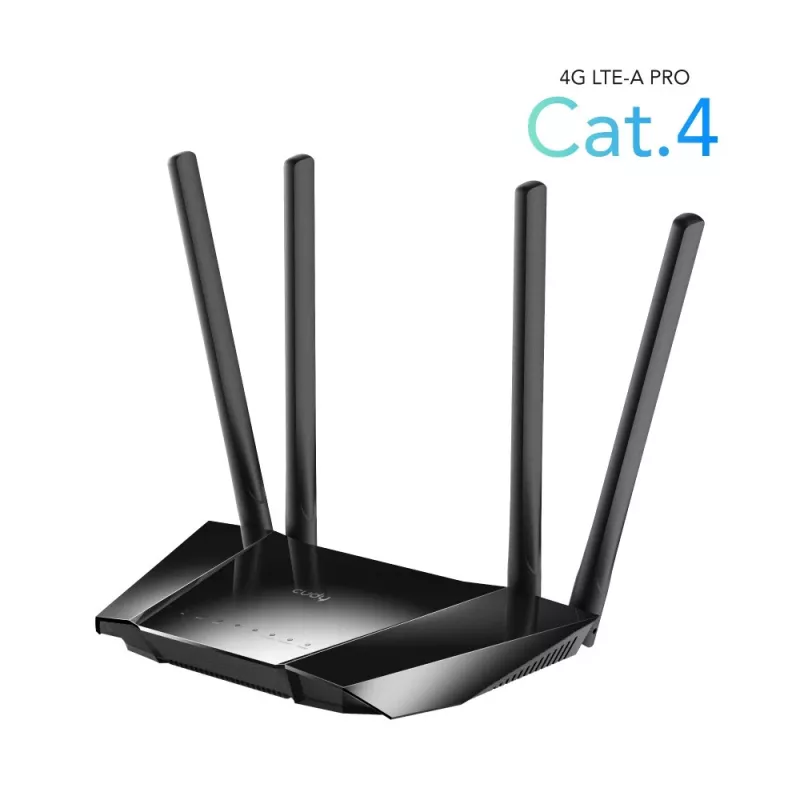 Router sem fios Cudy LT400 Fast Ethernet Single-band (2.4 GHz) 4G Preto