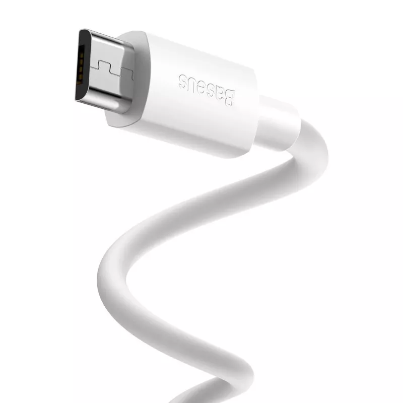 Cabo USB-A para Micro-USB-B Baseus TZCAMZJ-02 1,5 m branco
