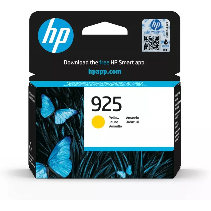 HP 925 Amarelo Tinteiro Original