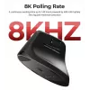 Rato mecânico Keychron M5 8K preto (M5-A23)