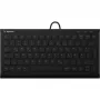 KeySonic KSK-5011ELC (DE) Teclado Casa USB QWERTZ Alemão Preto