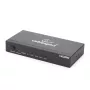 Splitter de vídeo HDMI GEMBIRD DSP-4PH4-02 — 4× saídas HDMI, HDMI 1.4, 225 MHz, caixa de aço, 146×73×24 mm
