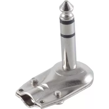 Ficha estéreo ShiverPeaks 50110-WM 6,3 mm metal em ângulo reto