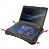 Base de arrefecimento para portátil Thermaltake Massive V20 43,2 cm (17 polegadas) preto
