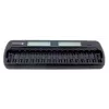 Carregador de baterias everActive NC-1600 — carregador universal DC para Li-Ion, suporta 16 células, tamanhos compatíveis AA/AAA/C, preto, AC 100–240V 50–60Hz