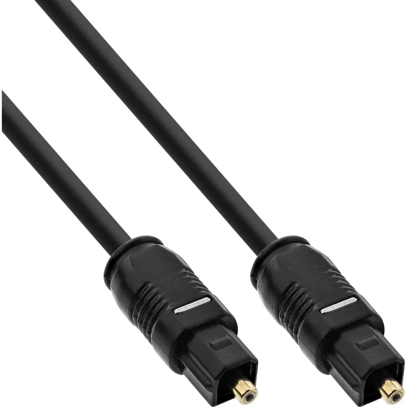 Cabo de áudio ótico Toslink ficha/ficha 1 m InLine 89921
