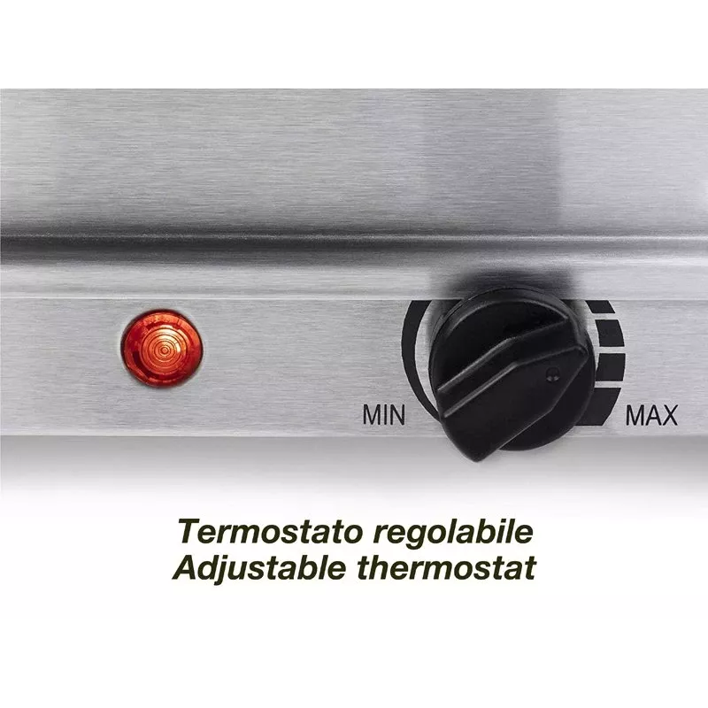 Placa de cozinha Beper P101TEM002, 2 zonas de cozedura, controlo tátil