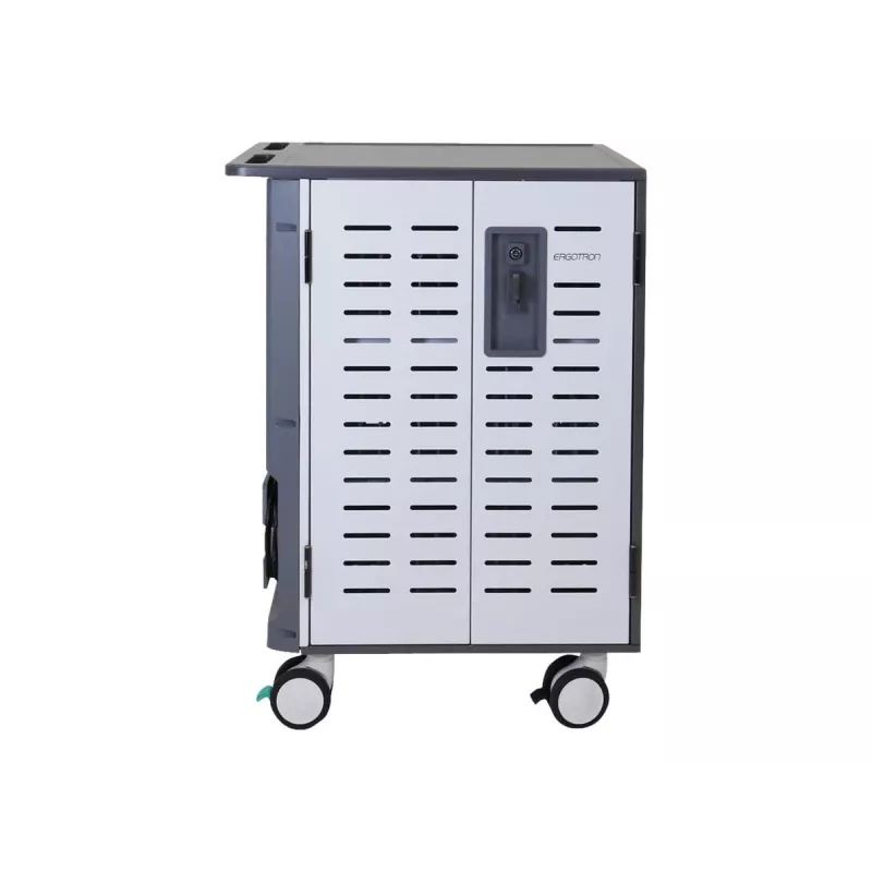 Ergotron Zip40 - Carrinho (apenas carregamento) - para 40 tablets / portáteis - tamanho do ecrã: até 39,6 cm (até 15,6 polegadas)