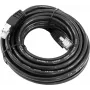Cabo Ethernet Omnitronic CAT‑5 1 m, preto